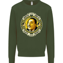 Martin Luther King Black History Month Mens Sweatshirt Jumper Forest Green