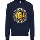 Martin Luther King Black History Month Mens Sweatshirt Jumper Navy Blue