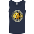 Martin Luther King Black History Month Mens Vest Tank Top Navy Blue