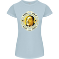 Martin Luther King Black History Month Womens Petite Cut T-Shirt Light Blue