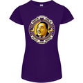 Martin Luther King Black History Month Womens Petite Cut T-Shirt Purple