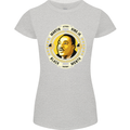 Martin Luther King Black History Month Womens Petite Cut T-Shirt Sports Grey
