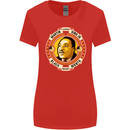 Martin Luther King Black History Month Womens Wider Cut T-Shirt Red