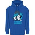 Master Hedgehog Funny Movie Parody Childrens Kids Hoodie Royal Blue