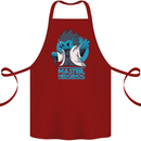 Master Hedgehog Funny Movie Parody Cotton Apron 100% Organic Maroon