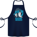 Master Hedgehog Funny Movie Parody Cotton Apron 100% Organic Navy Blue