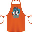 Master Hedgehog Funny Movie Parody Cotton Apron 100% Organic Orange