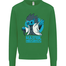 Master Hedgehog Funny Movie Parody Kids Sweatshirt Jumper Irish Green