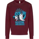 Master Hedgehog Funny Movie Parody Kids Sweatshirt Jumper Maroon