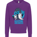 Master Hedgehog Funny Movie Parody Kids Sweatshirt Jumper Purple
