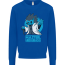 Master Hedgehog Funny Movie Parody Kids Sweatshirt Jumper Royal Blue