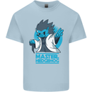 Master Hedgehog Funny Movie Parody Kids T-Shirt Childrens Light Blue