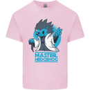Master Hedgehog Funny Movie Parody Kids T-Shirt Childrens Light Pink