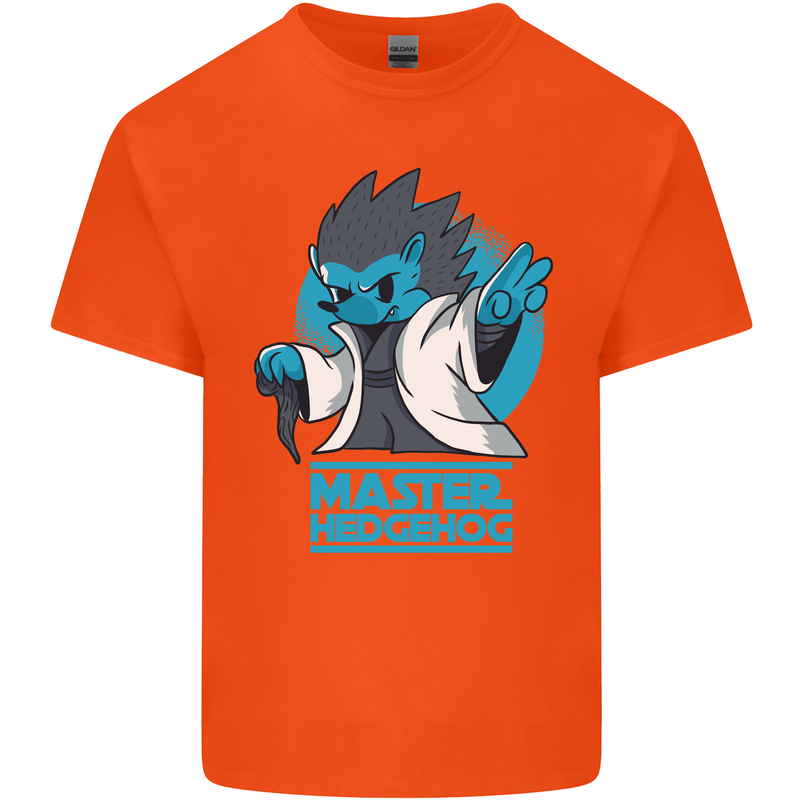 Master Hedgehog Funny Movie Parody Kids T-Shirt Childrens Orange