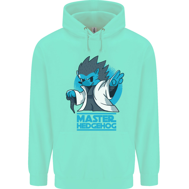 Master Hedgehog Funny Movie Parody Mens 80% Cotton Hoodie Peppermint