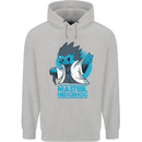 Master Hedgehog Funny Movie Parody Mens 80% Cotton Hoodie Sports Grey