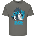 Master Hedgehog Funny Movie Parody Mens Cotton T-Shirt Tee Top Charcoal