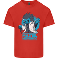 Master Hedgehog Funny Movie Parody Mens Cotton T-Shirt Tee Top Red
