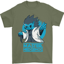 Master Hedgehog Funny Movie Parody Mens T-Shirt 100% Cotton Military Green