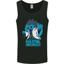 Master Hedgehog Funny Movie Parody Mens Vest Tank Top Black
