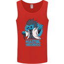 Master Hedgehog Funny Movie Parody Mens Vest Tank Top Red