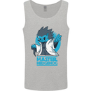 Master Hedgehog Funny Movie Parody Mens Vest Tank Top Sports Grey