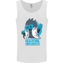 Master Hedgehog Funny Movie Parody Mens Vest Tank Top White