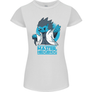 Master Hedgehog Funny Movie Parody Womens Petite Cut T-Shirt White