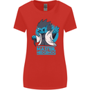 Master Hedgehog Funny Movie Parody Womens Wider Cut T-Shirt Red