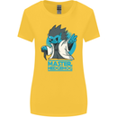 Master Hedgehog Funny Movie Parody Womens Wider Cut T-Shirt Yellow