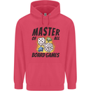 Master of All Board Games Childrens Kids Hoodie Heliconia