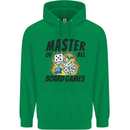 Master of All Board Games Childrens Kids Hoodie Irish Green