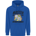 Master of All Board Games Childrens Kids Hoodie Royal Blue