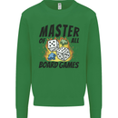 Master of All Board Games Kids Sweatshirt Jumper Irish Green