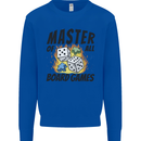 Master of All Board Games Kids Sweatshirt Jumper Royal Blue