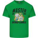 Master of All Board Games Kids T-Shirt Childrens Irish Green