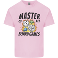 Master of All Board Games Kids T-Shirt Childrens Light Pink