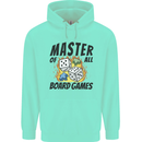 Master of All Board Games Mens 80% Cotton Hoodie Peppermint