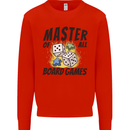Master of All Board Games Mens Sweatshirt Jumper Bright Red