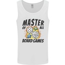 Master of All Board Games Mens Vest Tank Top White