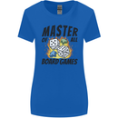 Master of All Board Games Womens Wider Cut T-Shirt Royal Blue