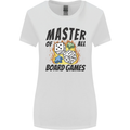 Master of All Board Games Womens Wider Cut T-Shirt White