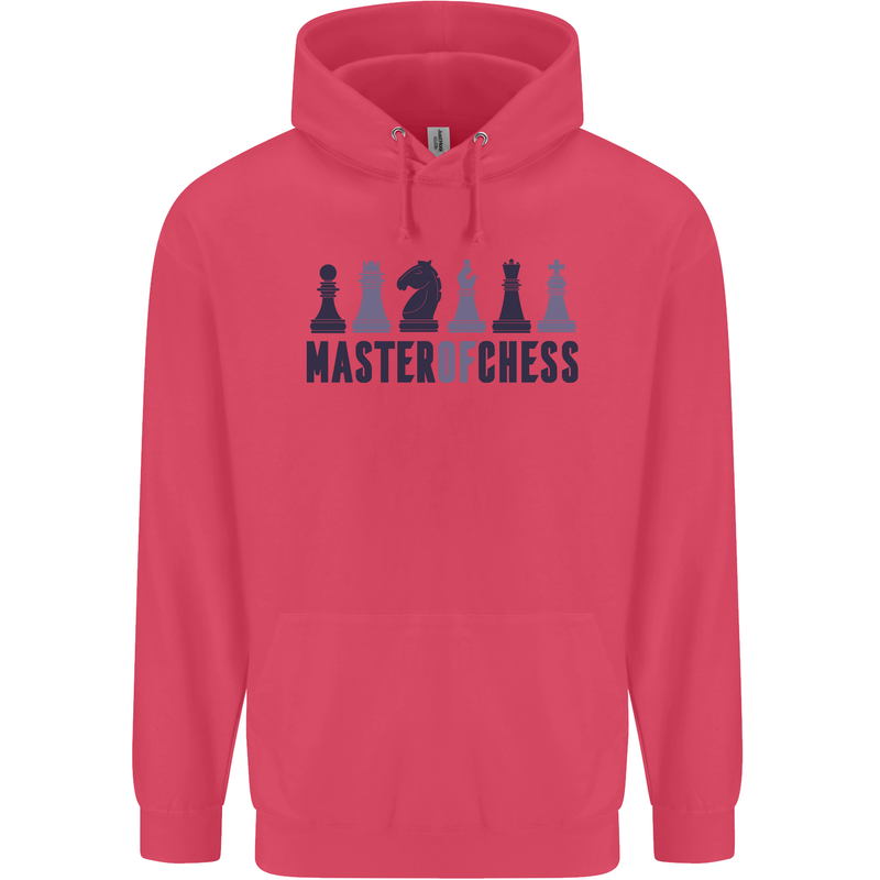 Master of Chess Childrens Kids Hoodie Heliconia
