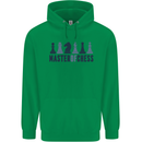 Master of Chess Childrens Kids Hoodie Irish Green