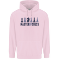 Master of Chess Childrens Kids Hoodie Light Pink