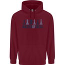 Master of Chess Childrens Kids Hoodie Maroon