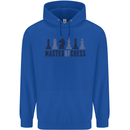 Master of Chess Childrens Kids Hoodie Royal Blue
