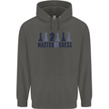 Master of Chess Childrens Kids Hoodie Storm Grey