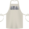 Master of Chess Cotton Apron 100% Organic Natural