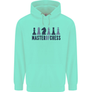 Master of Chess Mens 80% Cotton Hoodie Peppermint